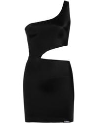 Vetements - One-shoulder Jersey Minidress - Lyst