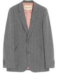 Valentino Garavani - Single-Breasted Jacket - Lyst
