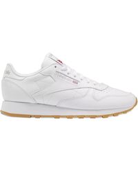Reebok - Classic Leather /Pure/Gum" Sneakers - Lyst