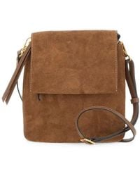 Gianni Chiarini - Three Suede Shoulder Bag - Lyst