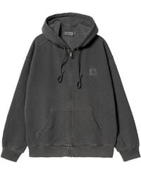 Carhartt - Logo Cotton Hoodie - Lyst