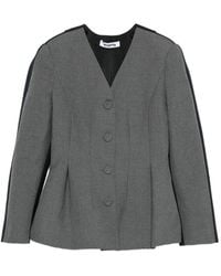 Vivetta - Geknöpfte Jacke mit Einsätzen - Lyst