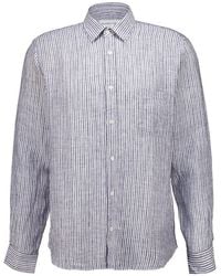 Frescobol Carioca - Telles Striped Linen Shirt - Lyst