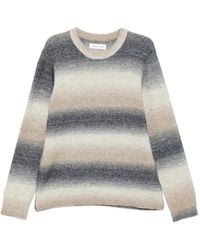 Samsøe & Samsøe - Gradient-Effect Striped Sweater - Lyst