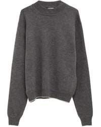 Jacquemus - Wool And Silk Sweater - Lyst