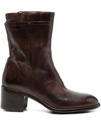LEMARGO - Stivaletti Con Zip 50Mm - Lyst