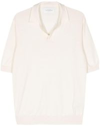 Ballantyne - Fine-ribbed Polo Shirt - Lyst