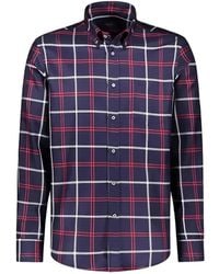 Paul & Shark - Check-Pattern Cotton Shirt - Lyst