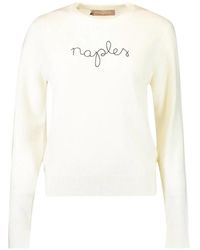 Lingua Franca - Naples Crew Neck Sweater - Lyst