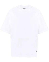 Carhartt - Short Sleeves "Script" Organic Cotton T-Shirt - Lyst