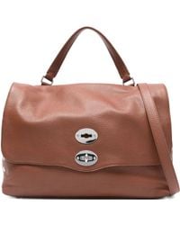 Zanellato - Medium Postina Stud-Embellished Tote Bag - Lyst