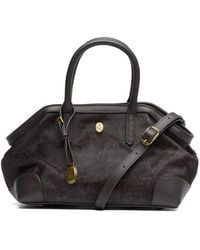 Ash - Josephine Calf Hair-Panelled Tote Bag - Lyst