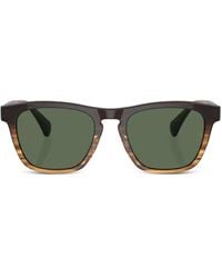 Oliver Peoples - R-3 Wayfarer-Frame Sunglasses - Lyst