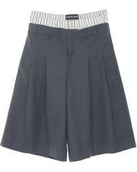 Marine Serre - Regenerated Tailored Shorts - Lyst