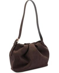 THEMOIRÈ - Suede Shoulder Bag - Lyst