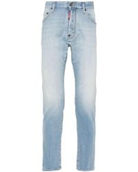 DSquared² - Cool Guy Mid-Rise Slim-Fit Jeans - Lyst