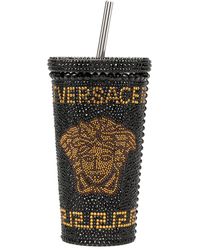 Versace - Mug de voyage Medusa ornée de cristal - Lyst