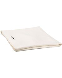 Jil Sander Toalla de playa de lino a rayas - Multicolor