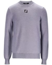 Fendi - Pullover mit Logo - Lyst