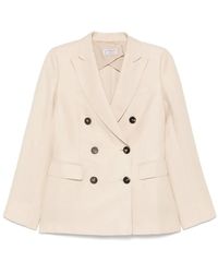 Alberto Biani - Blazer Con Effetto Fiammato - Lyst