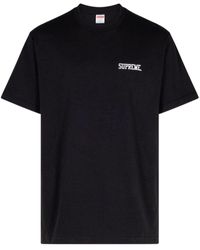 Supreme - Fighter Cotton T-shirt - Lyst