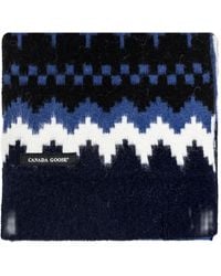 Canada Goose - Écharpe En Maille Fair Isle - Lyst