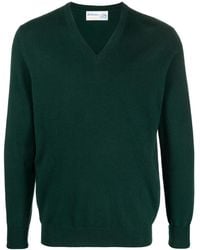 Ballantyne - Vネック カシミアセーター - Lyst