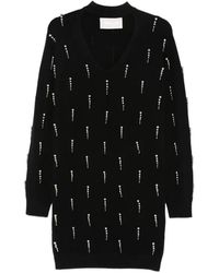 Circus Hotel - Bead-Embellished Cut-Out Dress - Lyst