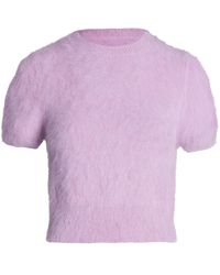 Maison Margiela - Cropped Cotton T-Shirt - Lyst