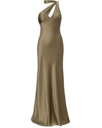 Il Volo - Vionne Halterneck Maxi Dress - Lyst
