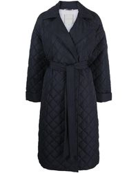 Tommy Hilfiger - Sorona Quilted Belted Coat - Lyst
