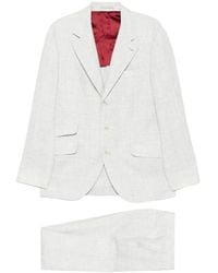 Brunello Cucinelli - Prince Of Wales-Check Suit - Lyst