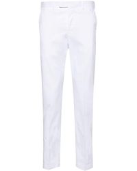 PT Torino - Slim-cut Cotton Chino Trousers - Lyst