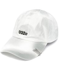032c - Fixed Point Logo-embroidered Cap - Lyst