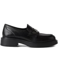 Karl Lagerfeld - Macie Signia Rhinestone-Embellished Loafers - Lyst