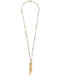 BLAKLACE - Pendant Beaded Necklace - Lyst