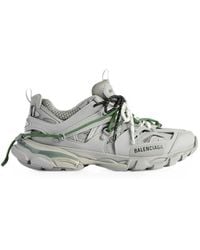 Balenciaga - Track Trail Laces Panelled Low-Top Sneakers - Lyst