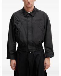 Adererror - Elasticated-Waistband Zip-Up Bomber Jacket - Lyst