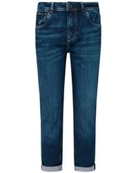 Pepe Jeans - Turn-Up Jeans - Lyst