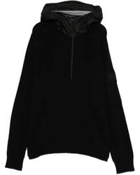 C.P. Company - Half-Zip Hooded Jumper - Lyst