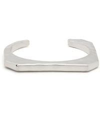 Zadig & Voltaire - Geometric-Cut Cuff Bangle - Lyst