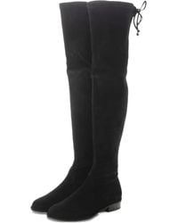 Stuart Weitzman - Suede Knee-High Boots - Lyst