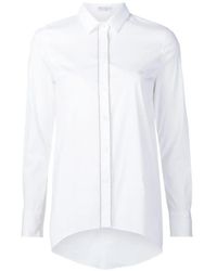 Brunello Cucinelli - Curved Hem Shirt - Lyst