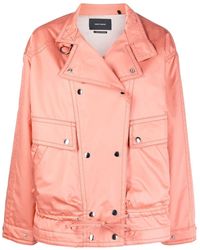 Isabel Marant - Double-breasted Press-stud Jacket - Lyst