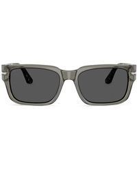 Persol - Sonnenbrille Mit Eckigem Gestell - Lyst