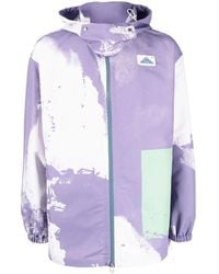 OAMC - Tie Dye-Print Zip-Up Hooded Jacket - Lyst