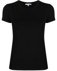 Patrizia Pepe - Camiseta con logo de strass - Lyst