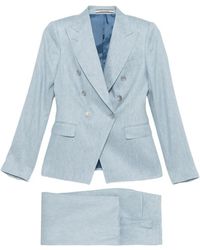 Tagliatore - Tailleur À Veste À Boutonnière Croisée - Lyst