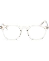 Saint Laurent - Round-Frame Glasses - Lyst