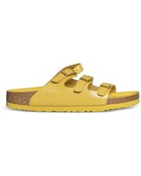 Birkenstock - Sandales Florida À Triple Brides Bouclées - Lyst